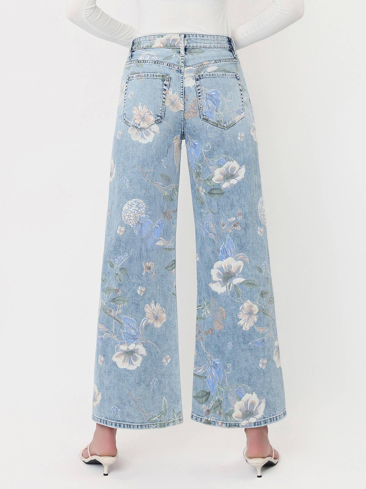 Floral Jeans