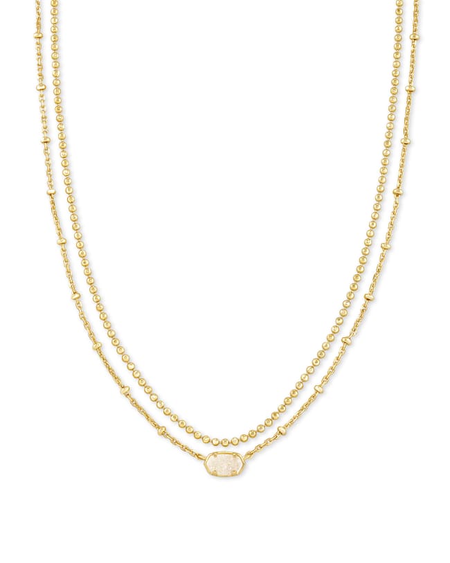 Emilie Gold Multi Strand Necklace