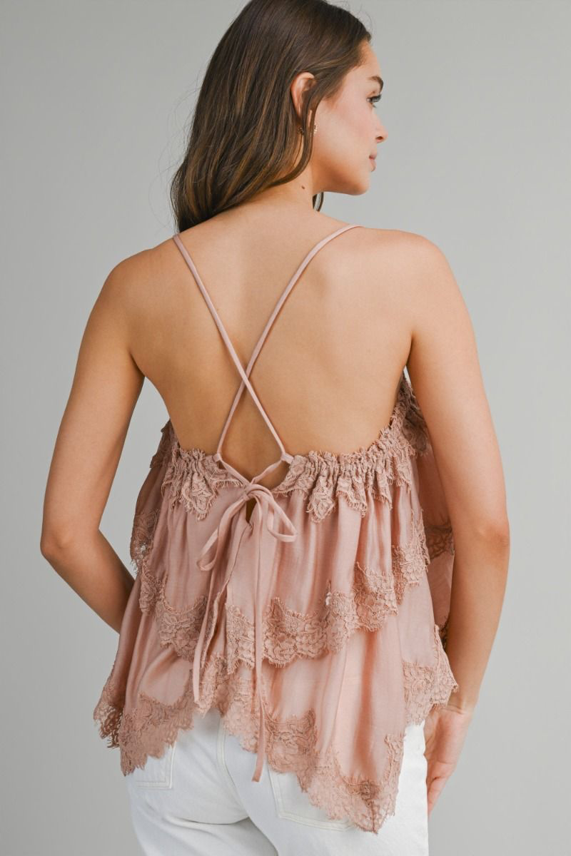 Goldie Lace Tank