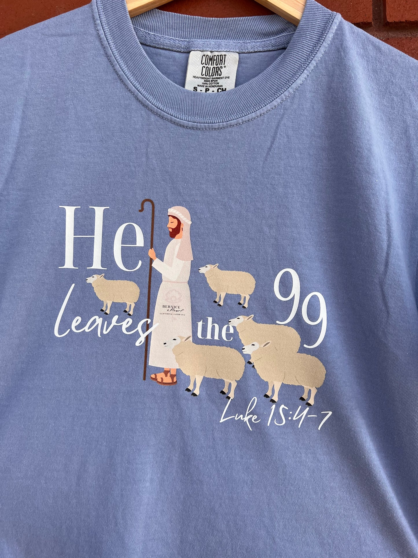 "He leaves the 99" Tee