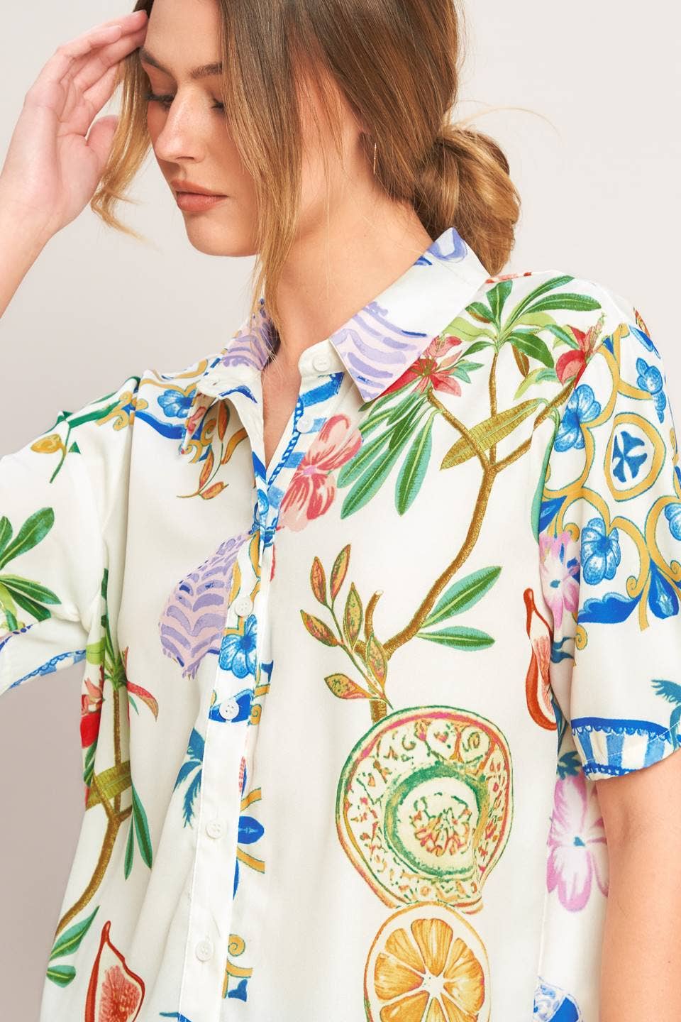 Palm Paradise Top