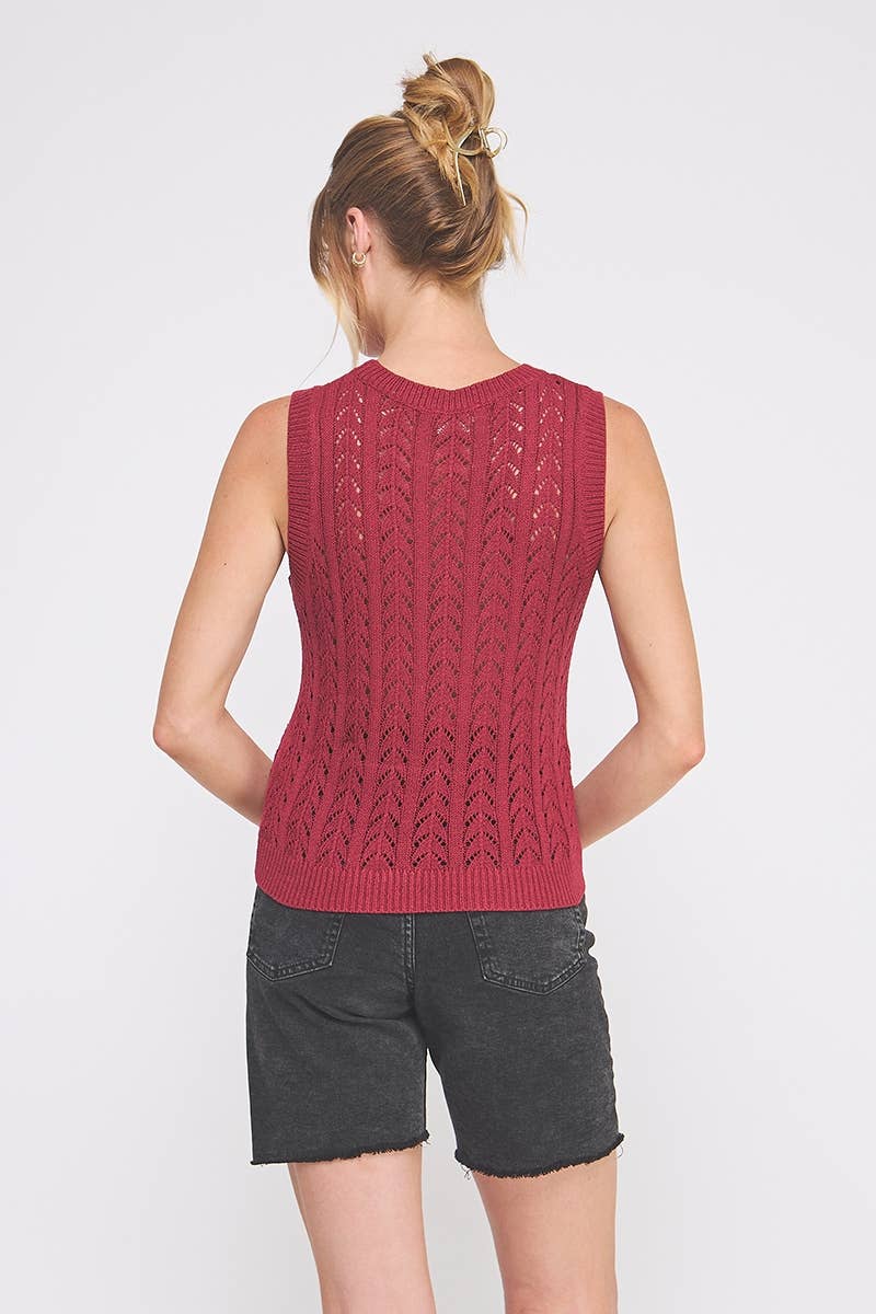 Crimson Cozy Tank