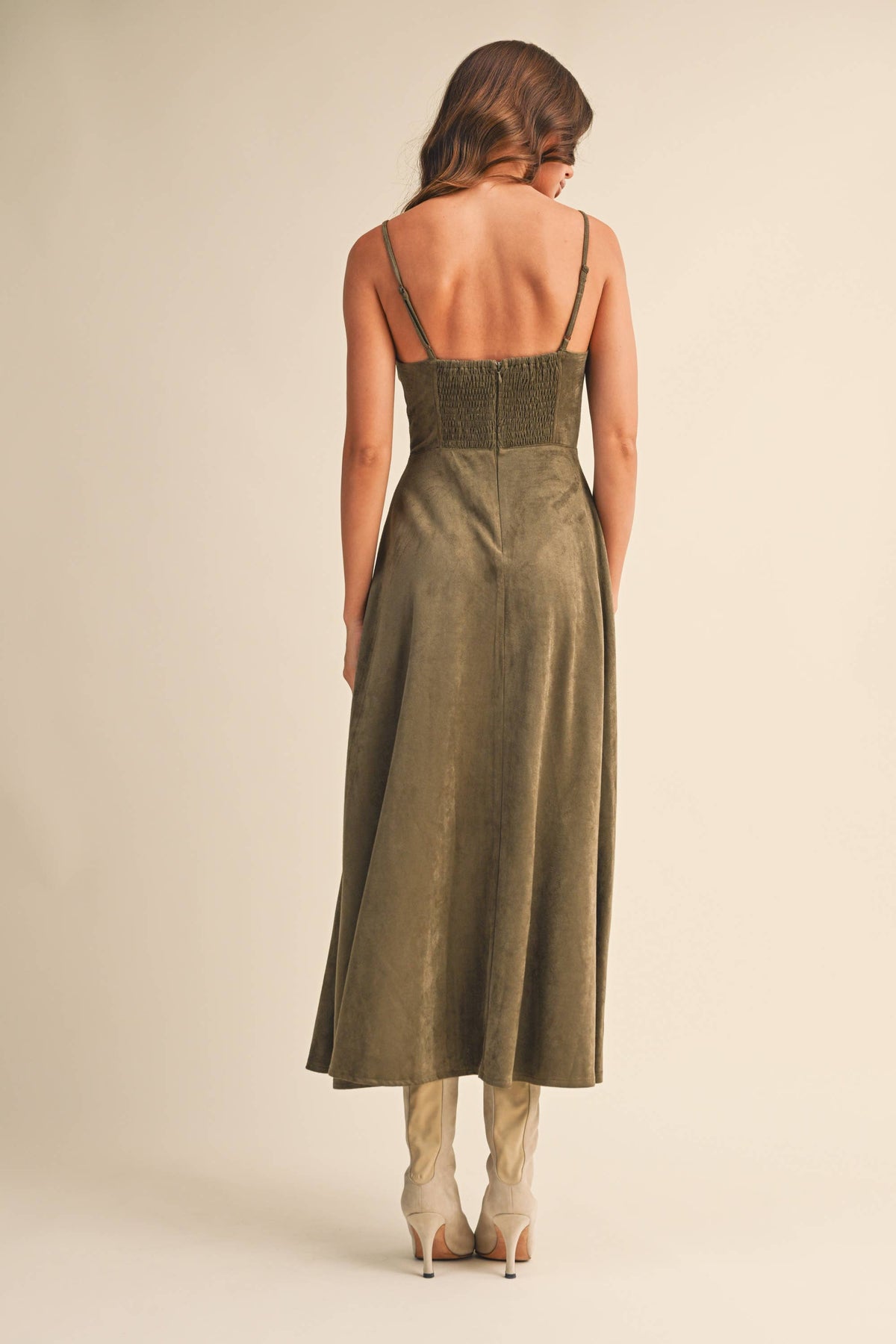 Lillie Suede Dress