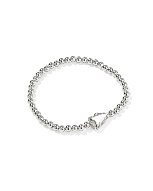 Cheer Silver Stretch Bracelet