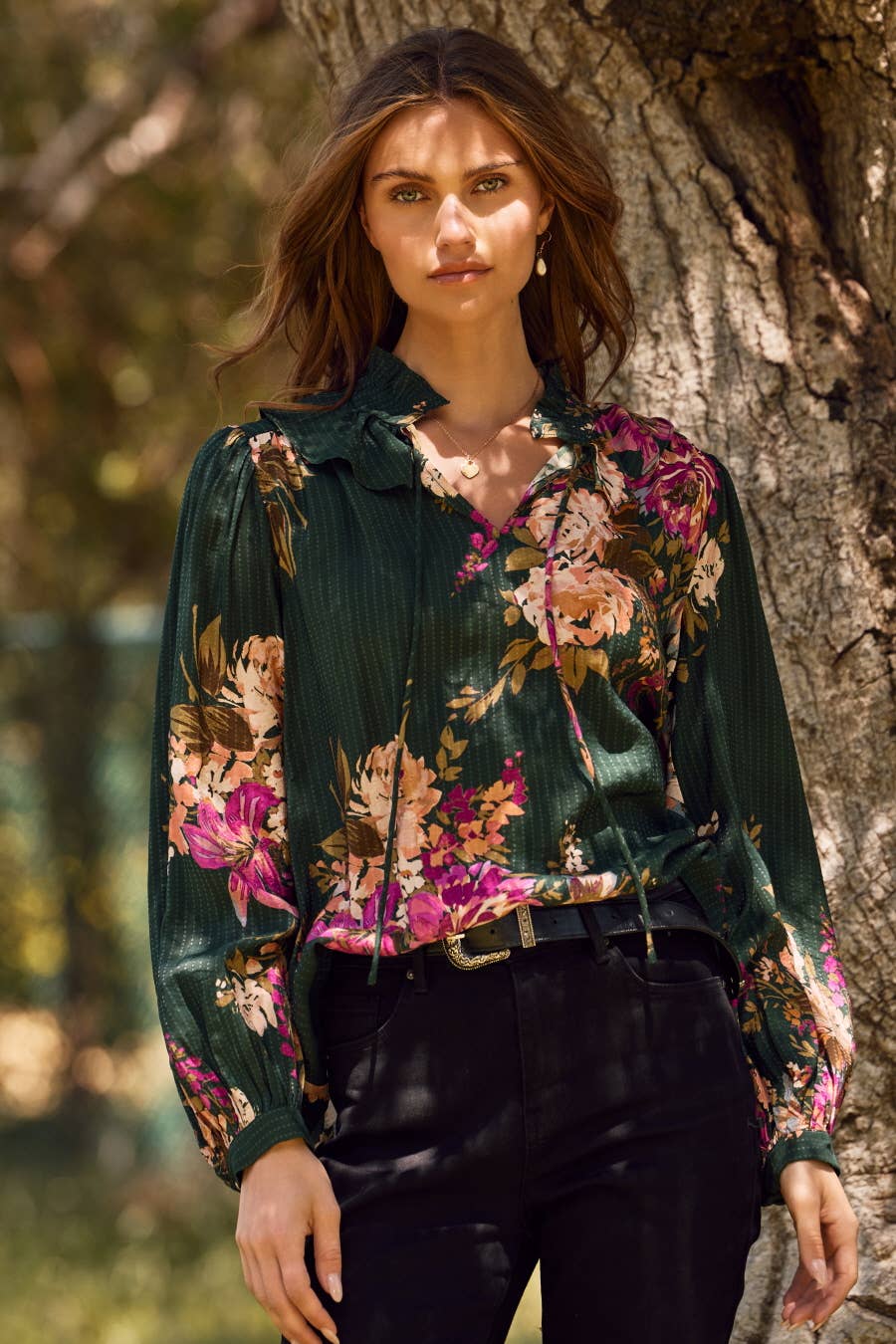 Secret Garden Peasant Blouse