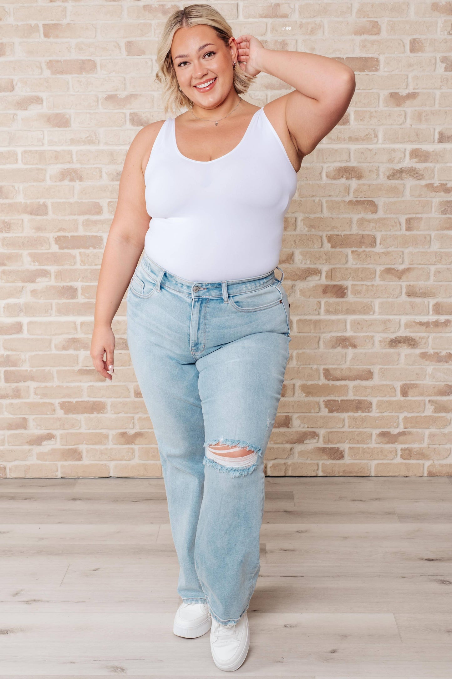 Judy Blue High Rise 90's Straight Jeans