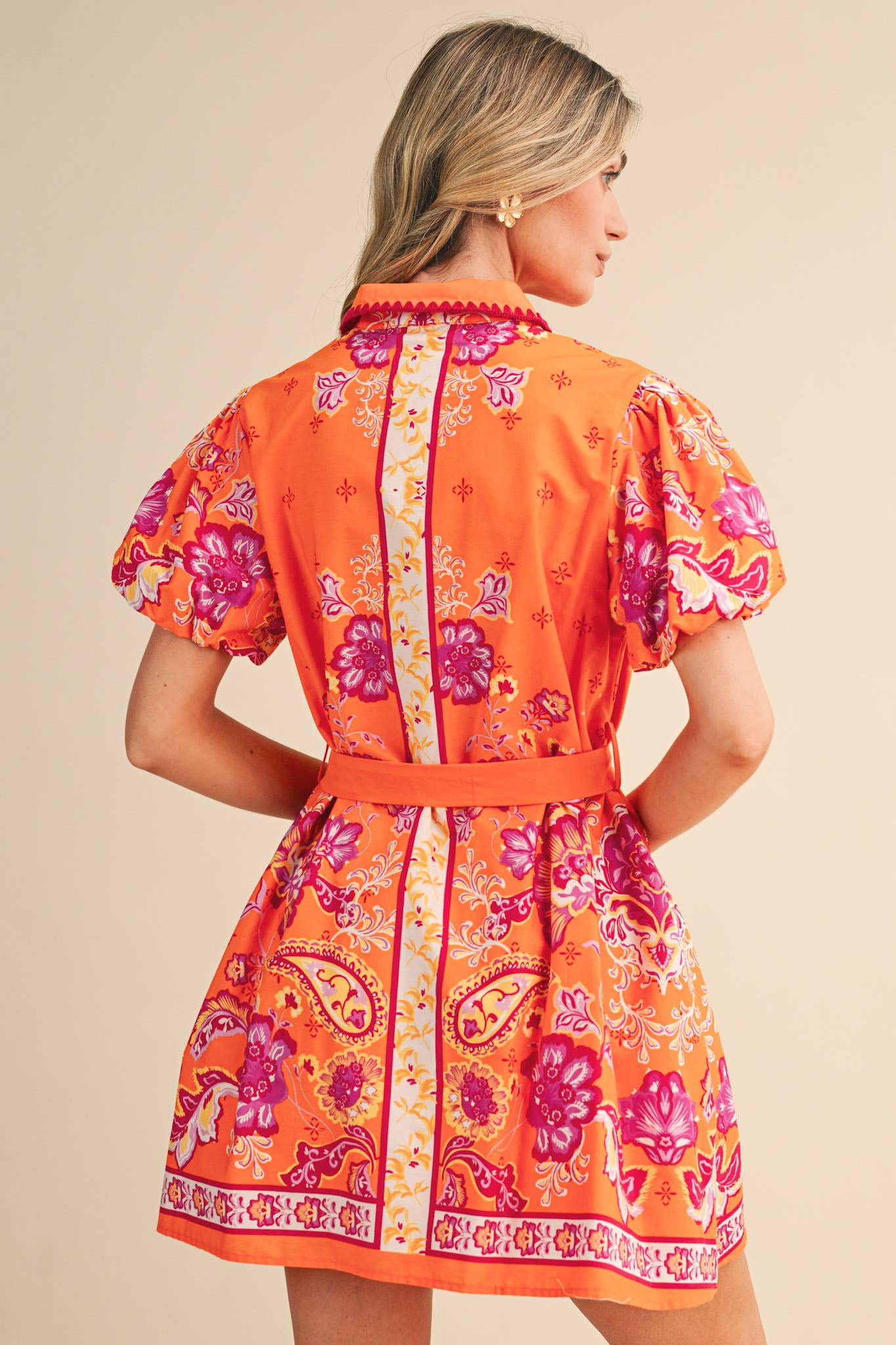 Sunkissed Paisley Dress