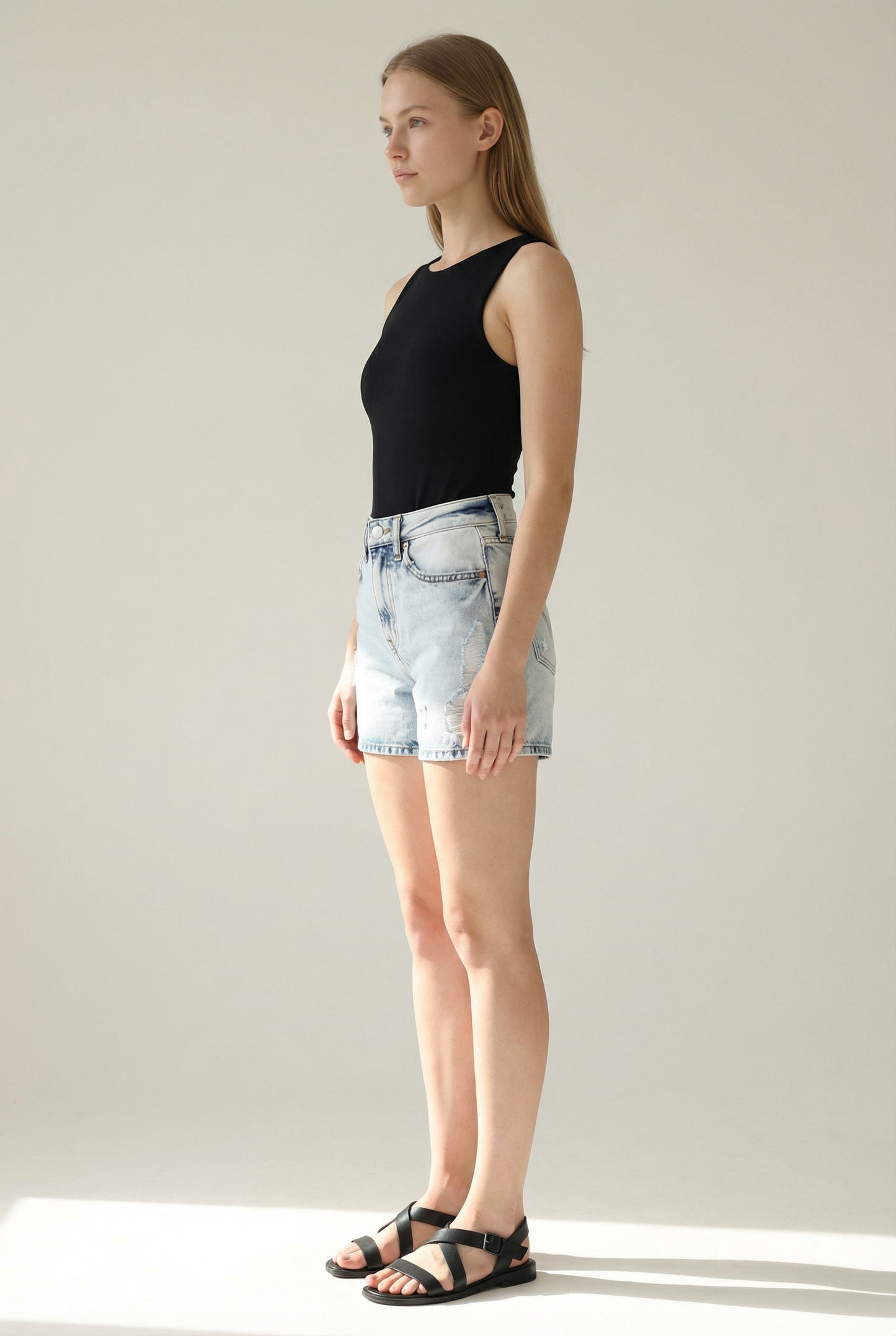 Wild Fade High-Rise Shorts