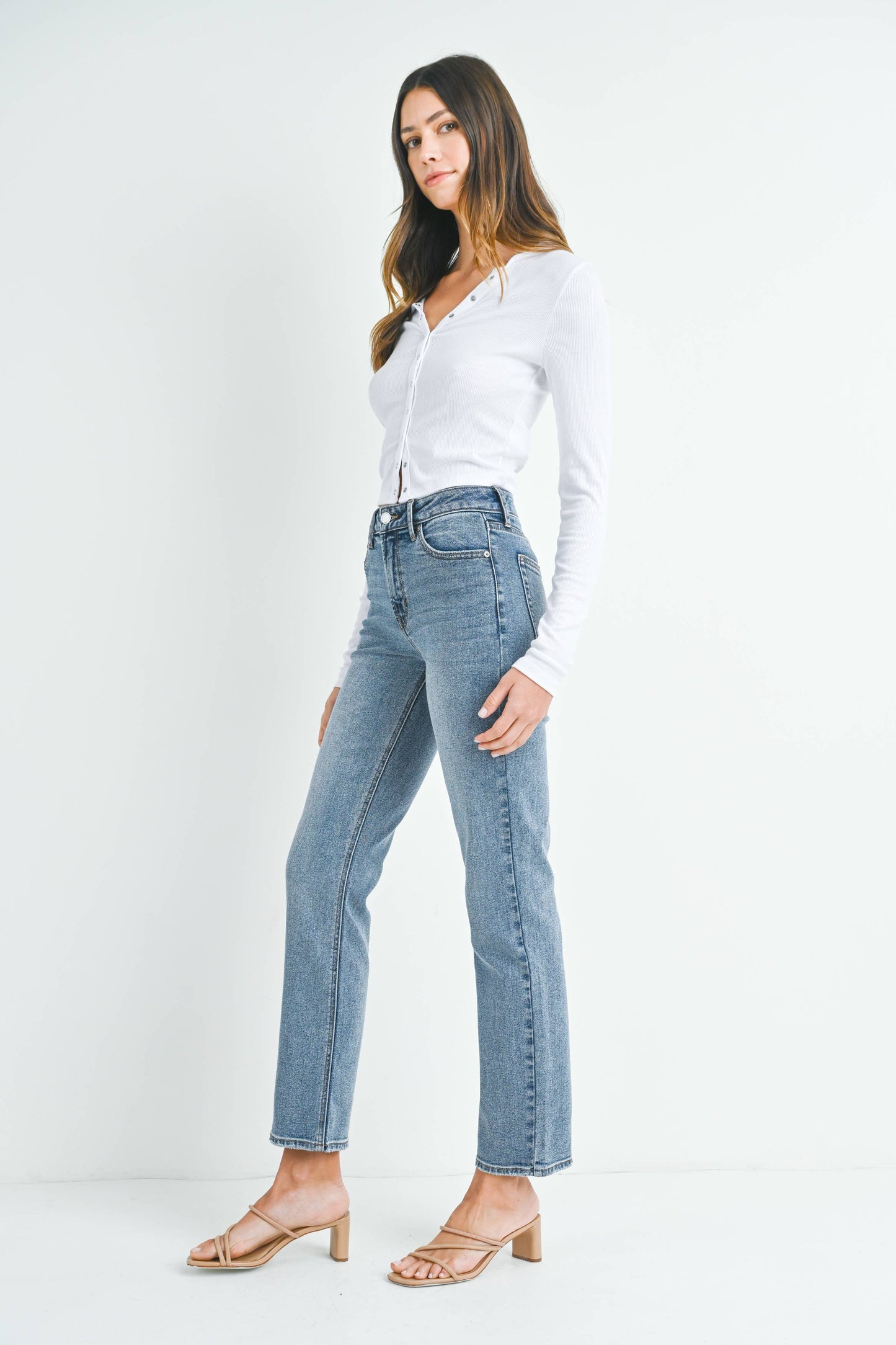 JBD JEANS -MED - Clean Stretch Straight