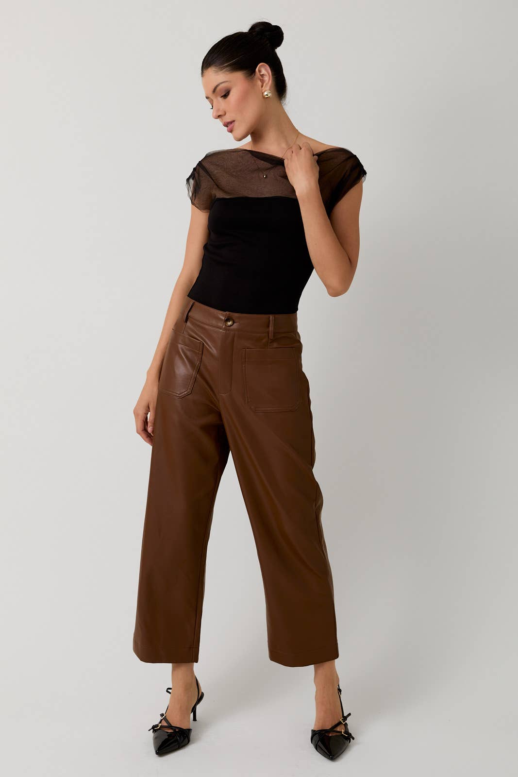 The Muse Mesh Top