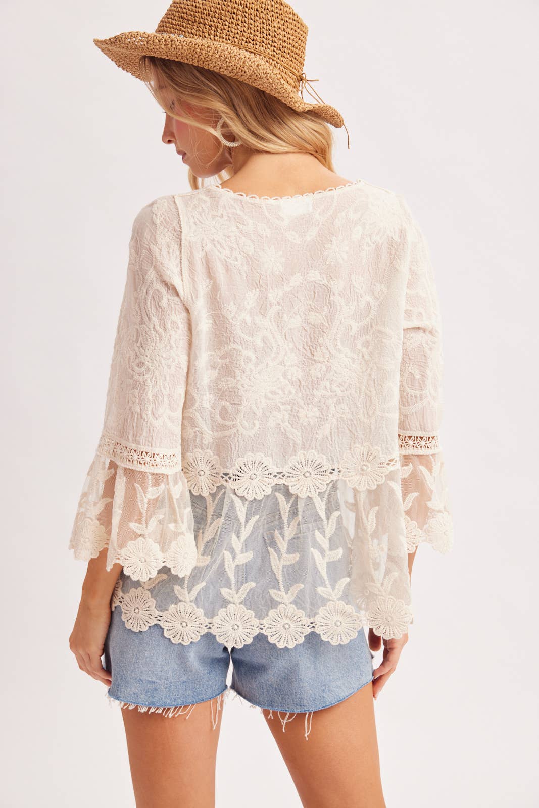 Crochet Boho Peplum