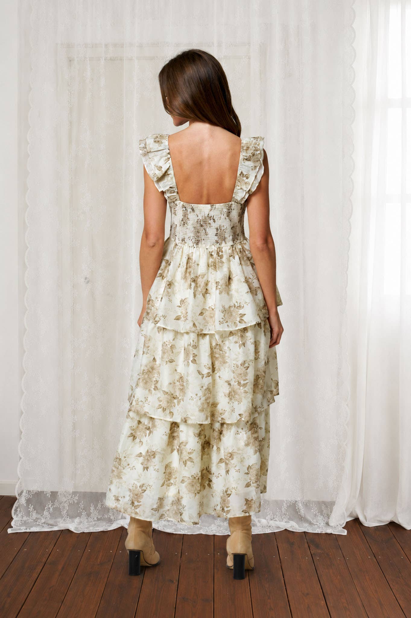 Elegant Ivory Dress