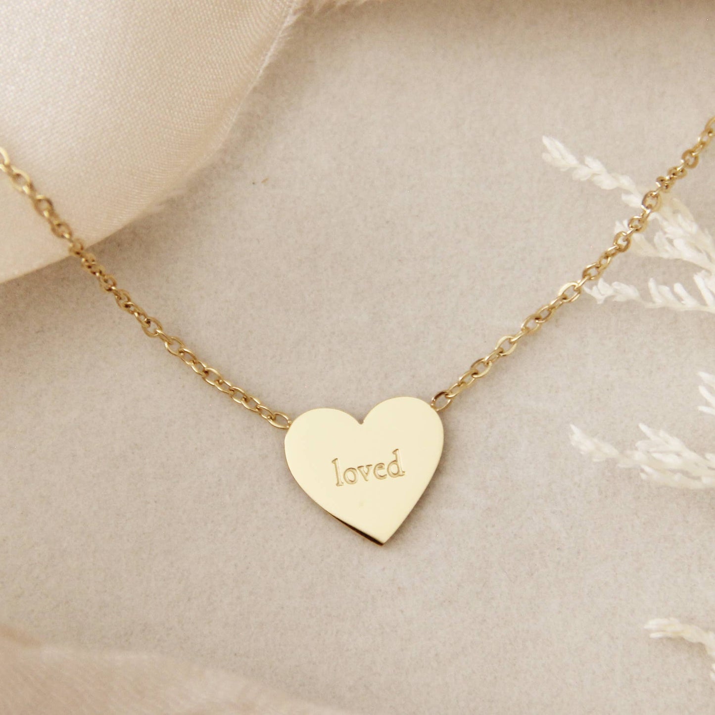 Wonderfully Made, Loved Necklace, Psalms 139:14