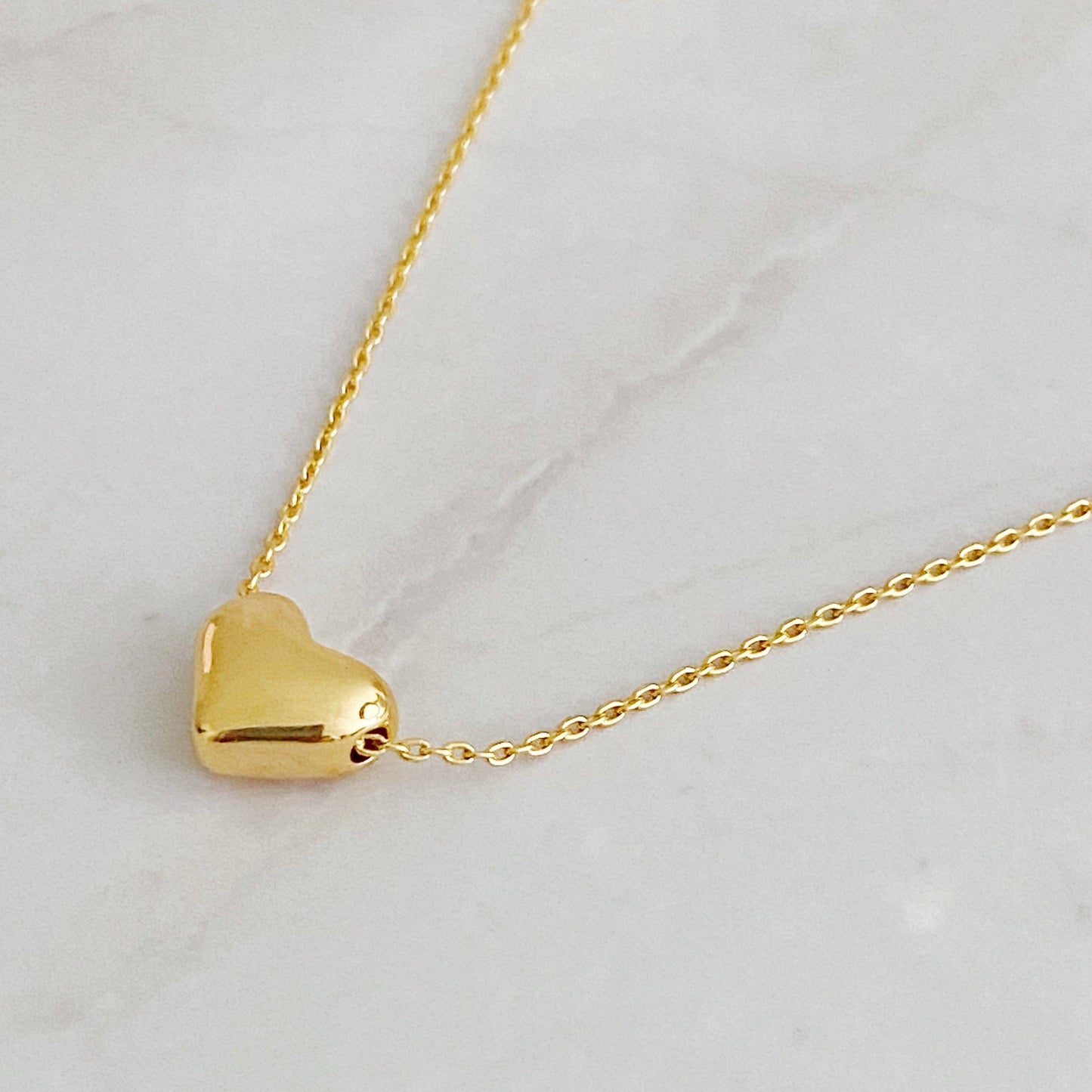 Love Bean Heart Necklace