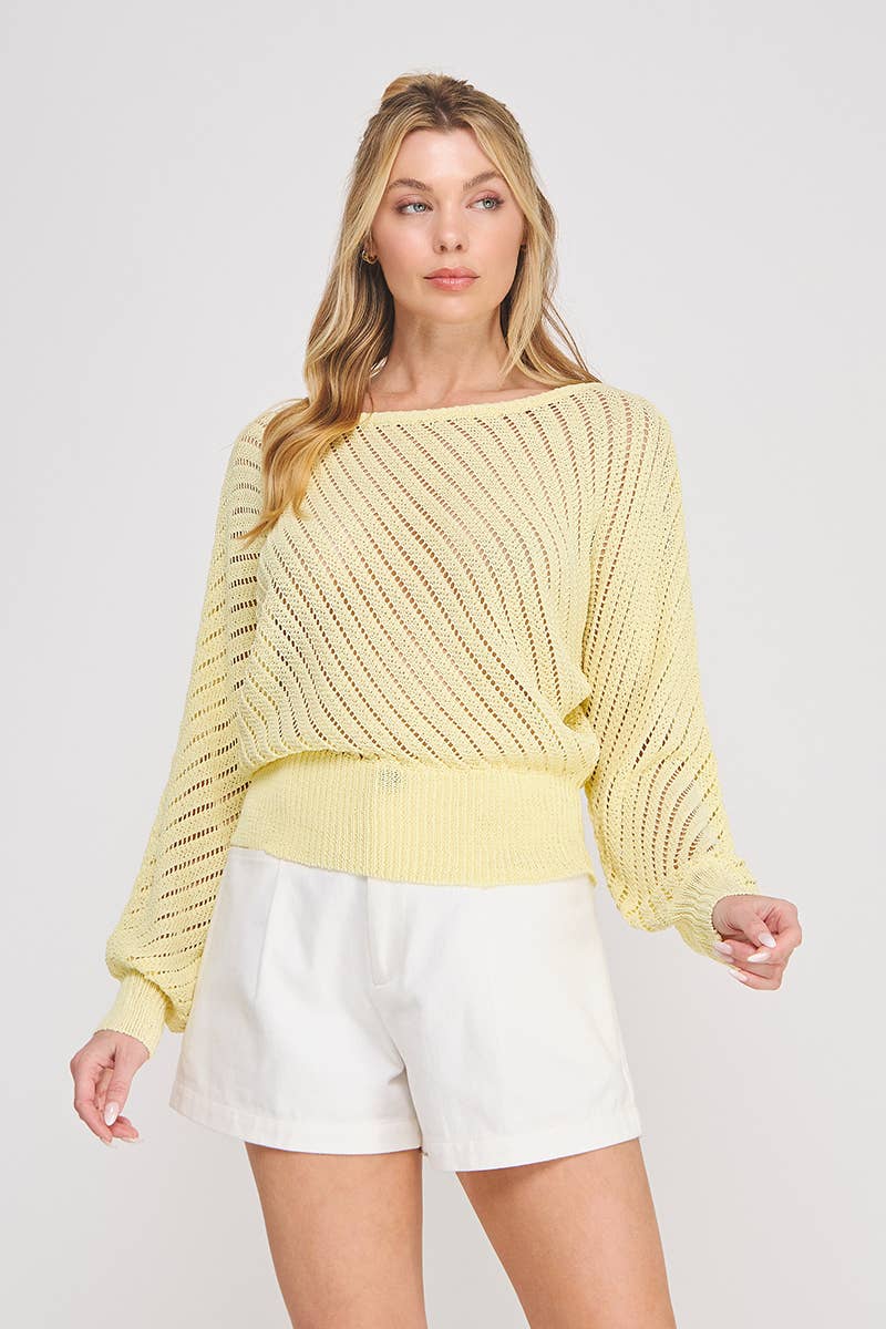 Sunshine Yellow Sweater