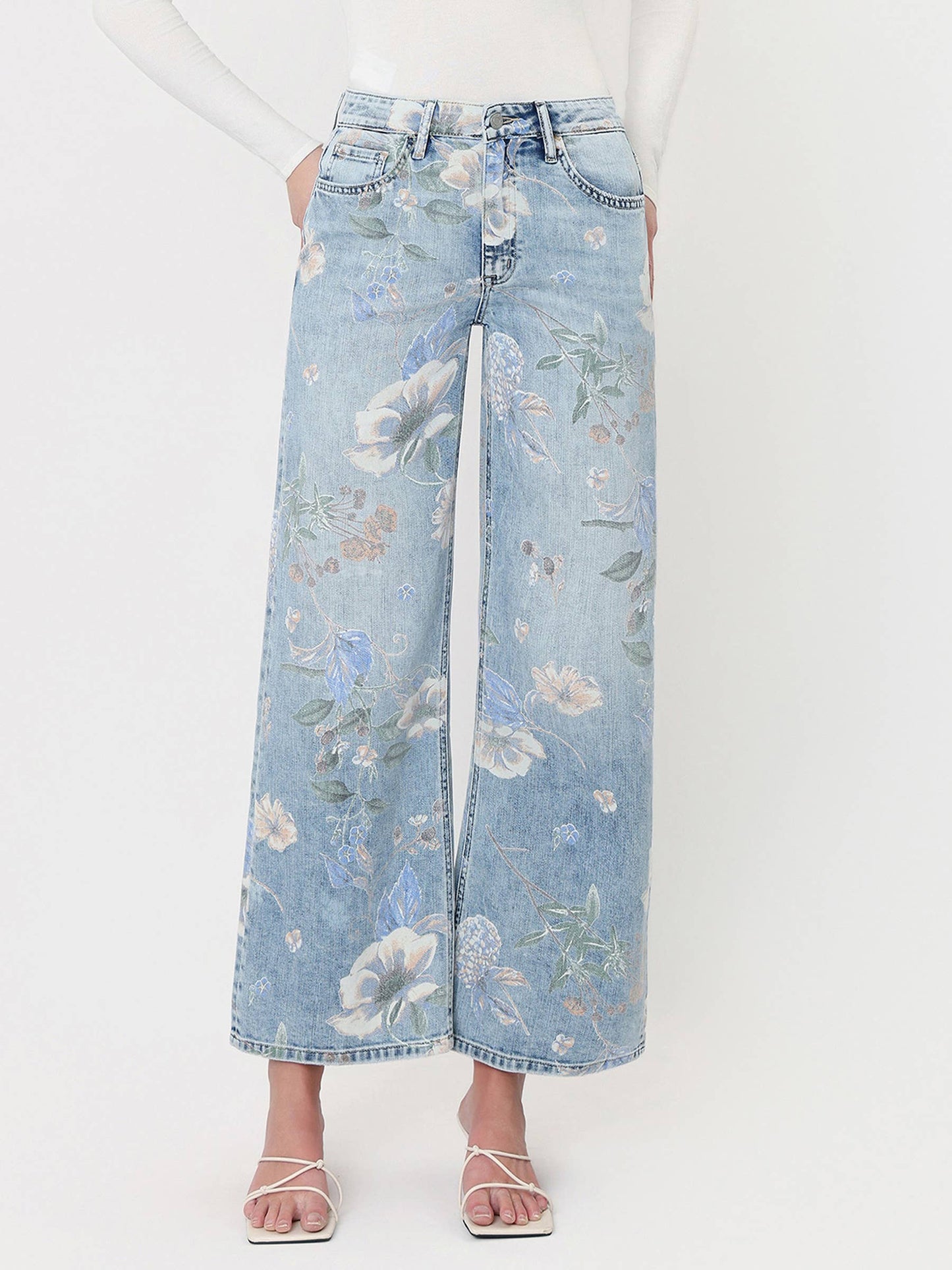 Floral Jeans