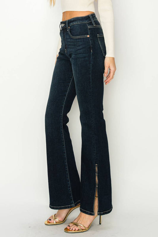 Slit Flare Denim