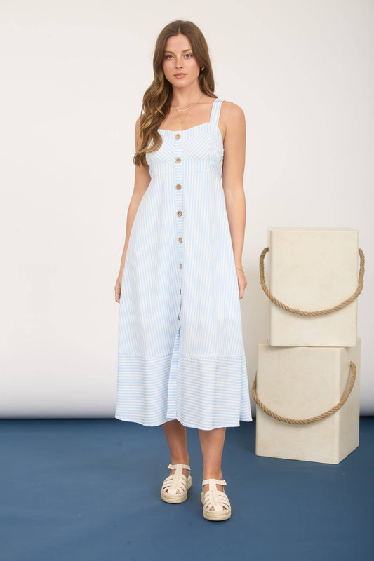 Nautical Stripe Dress