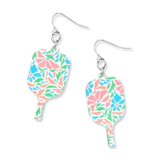 Sadie Paddle Pickleball Earrings