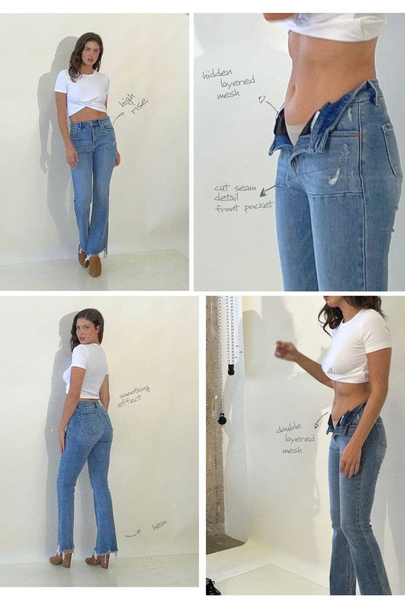 Holly high deals waist flare jeans