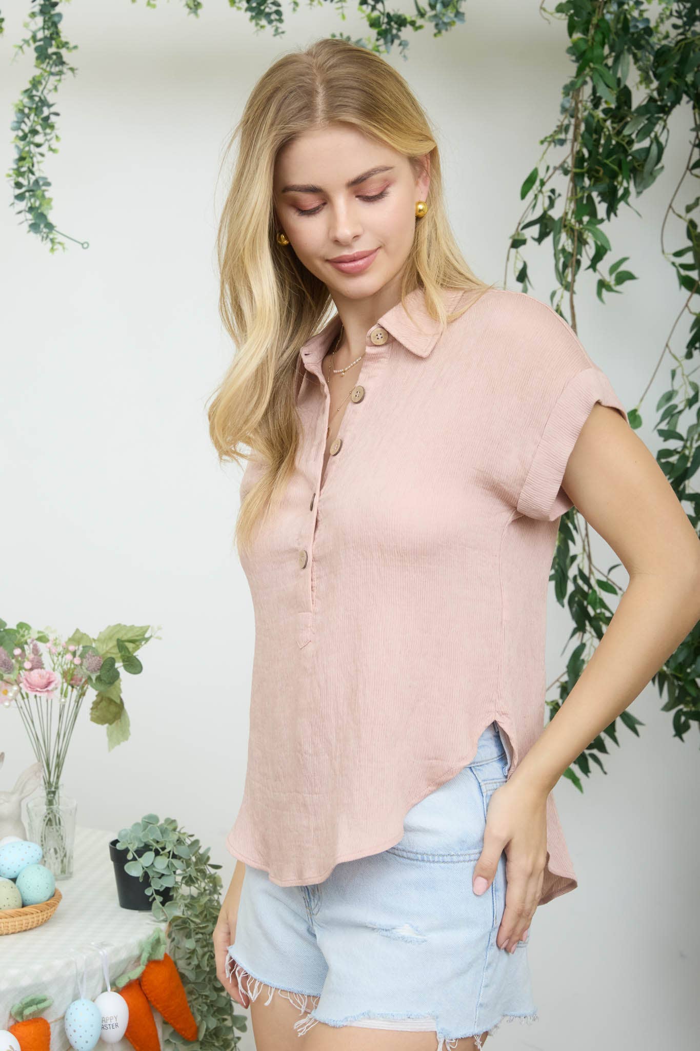 Blush Breeze Top