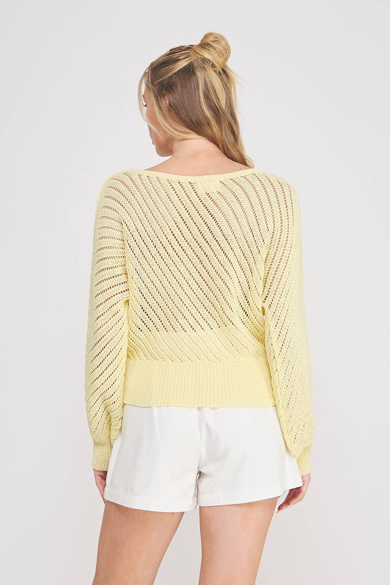Sunshine Yellow Sweater