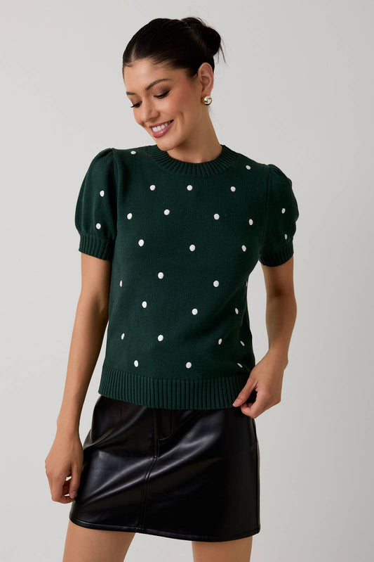Stetson Polka Dot Sweater
