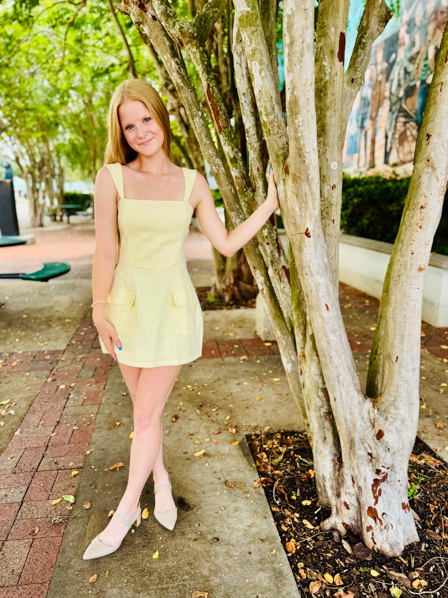 Sunshine romper dress