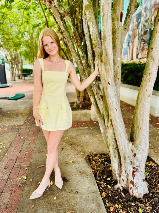 Sunshine romper dress