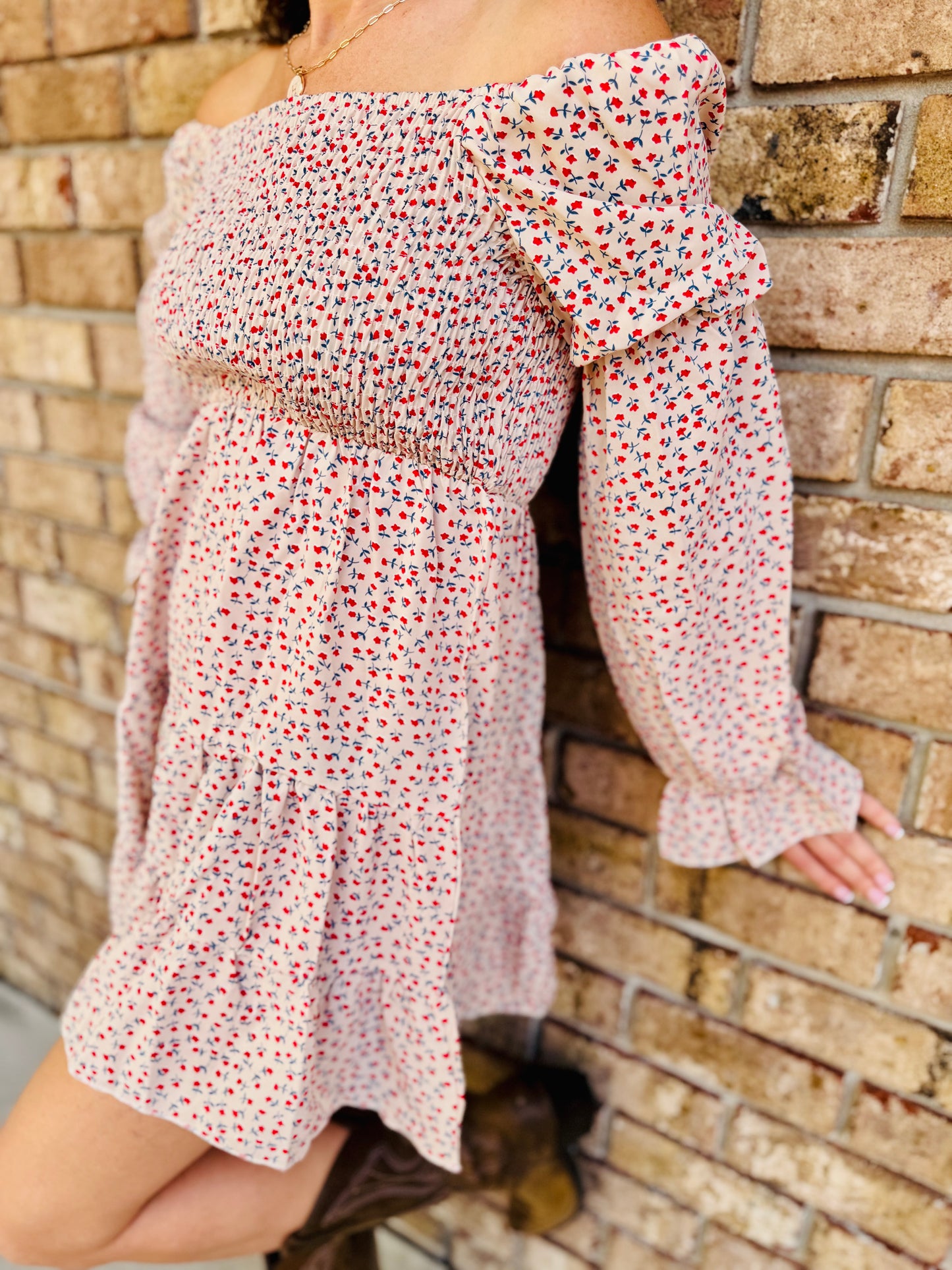 Wildflower Long Sleeve Dress
