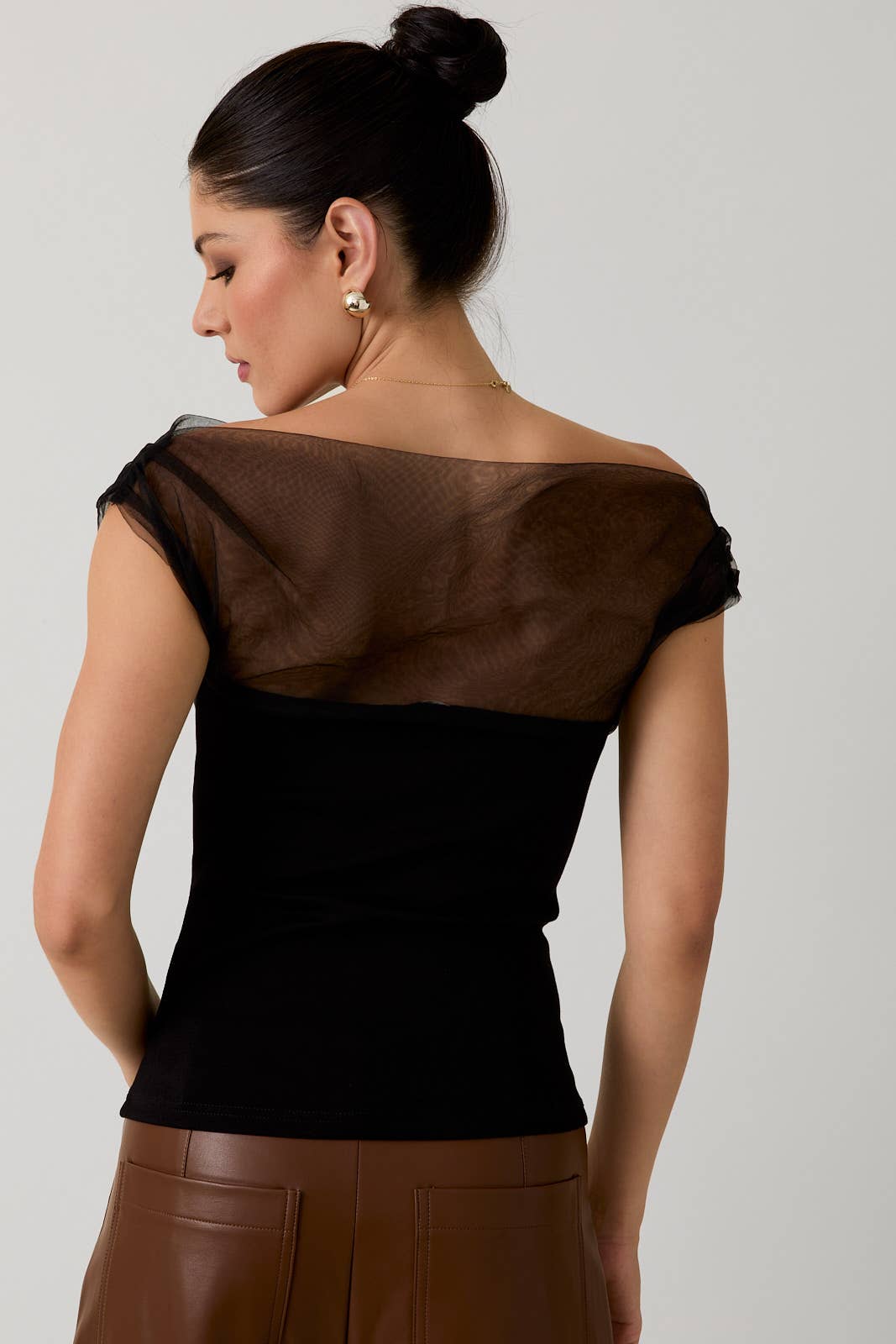 The Muse Mesh Top