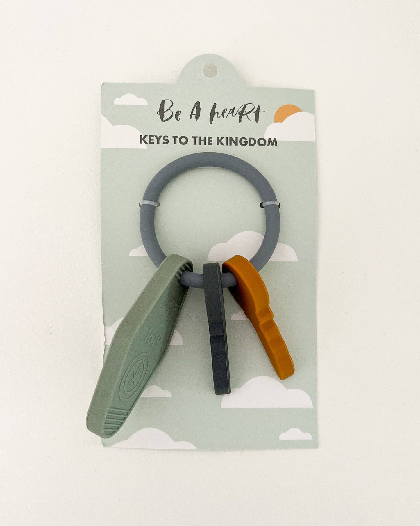 Keys to the Kingdom Silicone Teether | Baby Gift