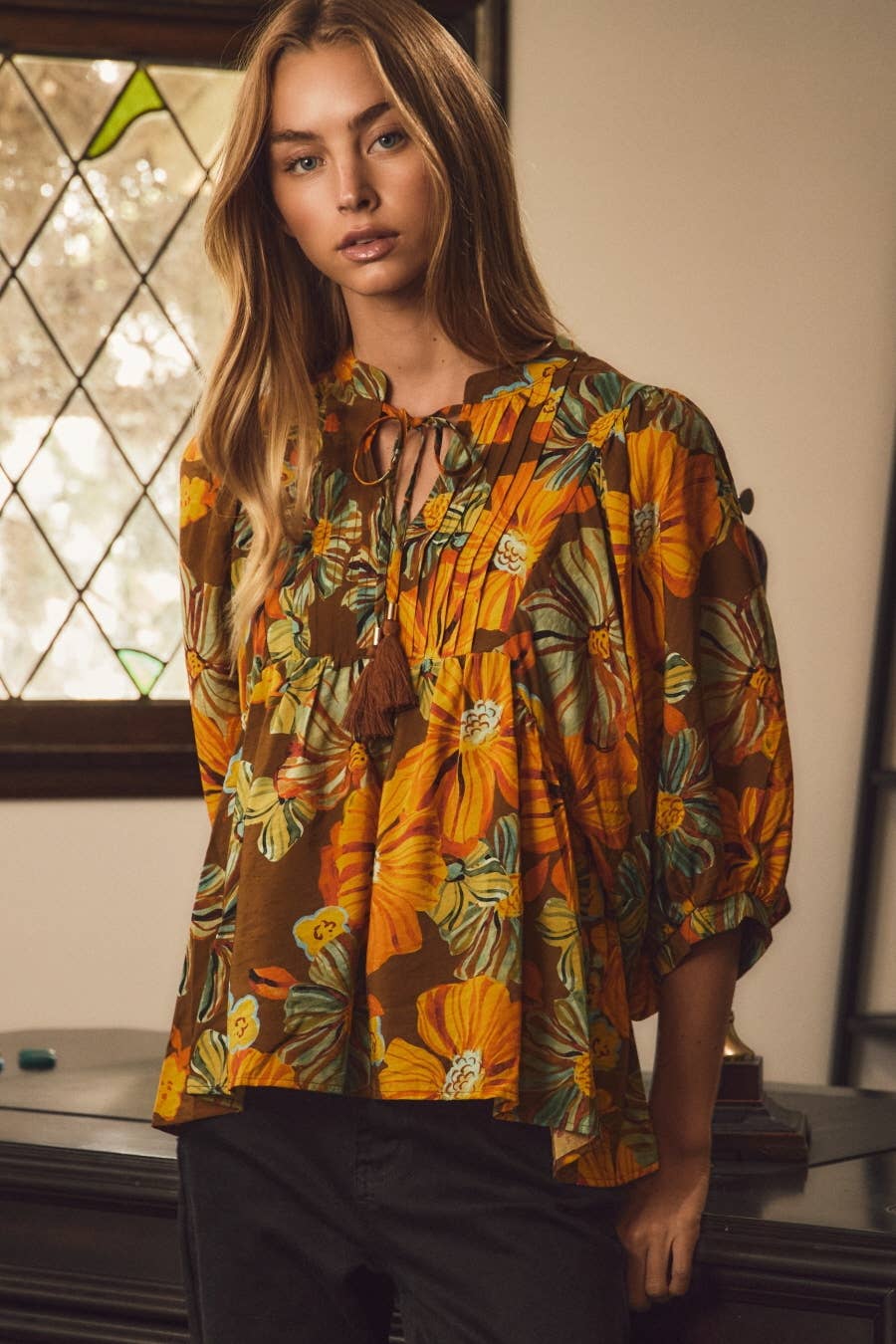 Marigold Meadow Blouse