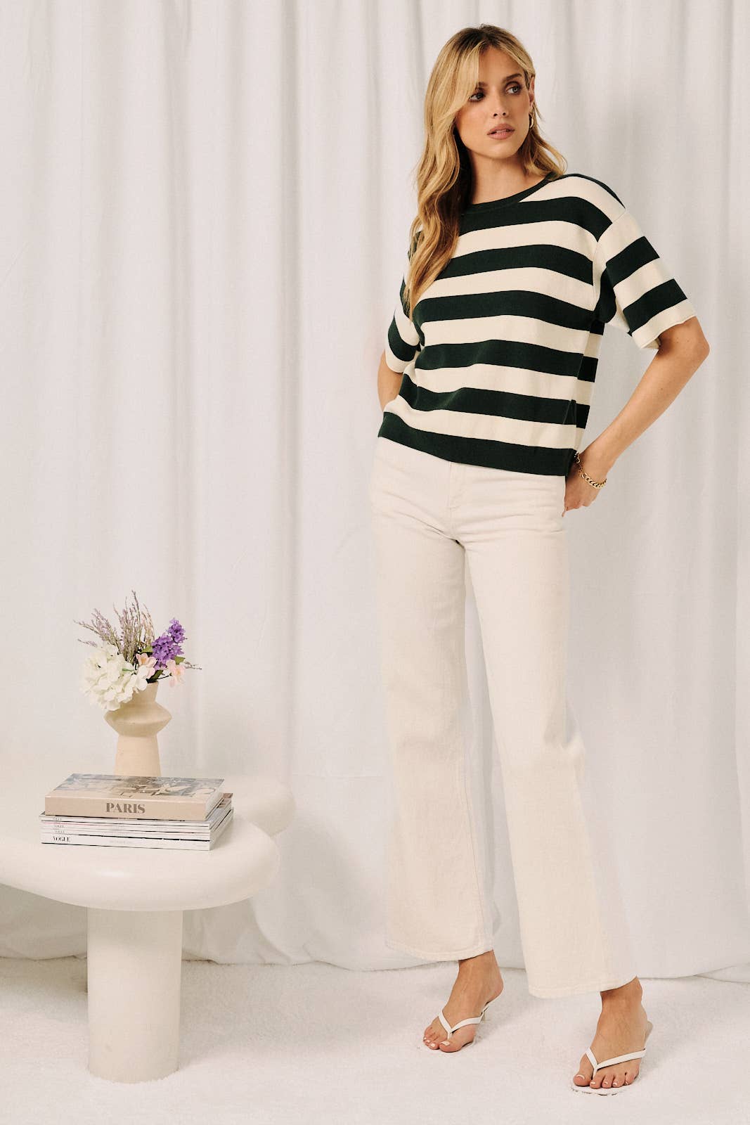 Deland Stripe Top