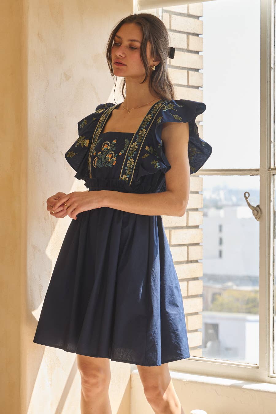 Indie Navy Dress
