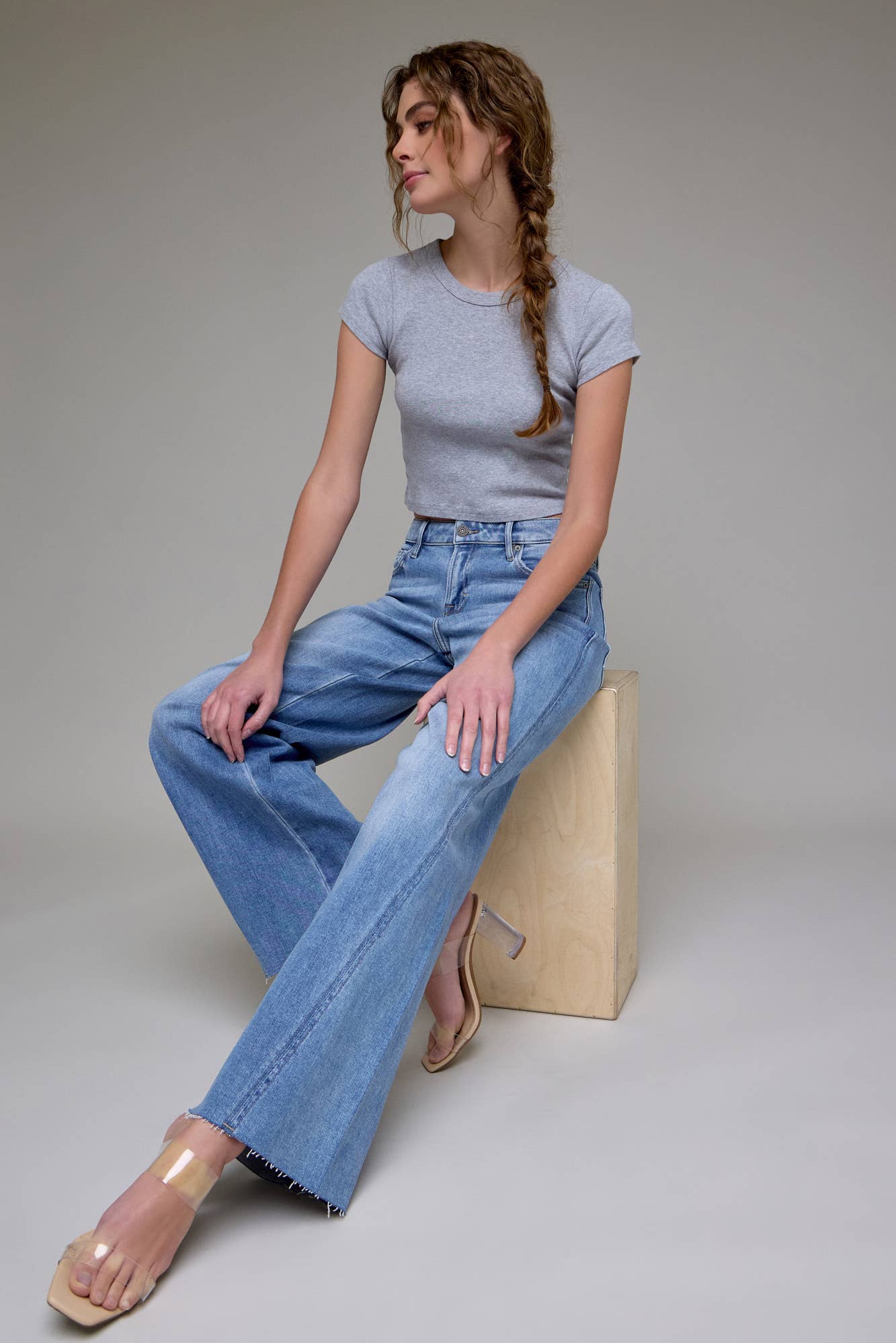 Midrise Wide leg