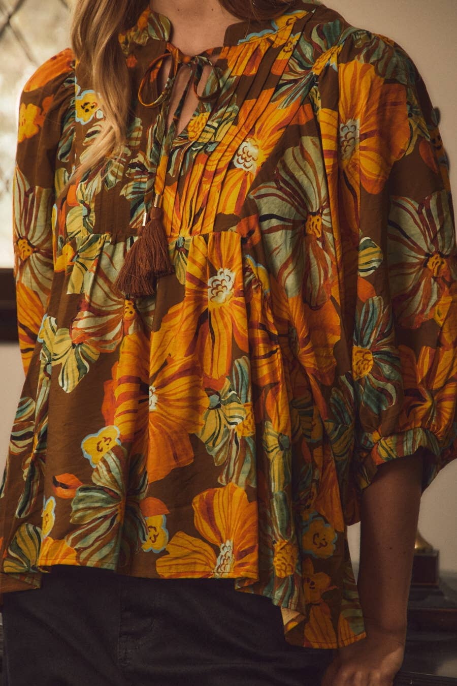 Marigold Meadow Blouse