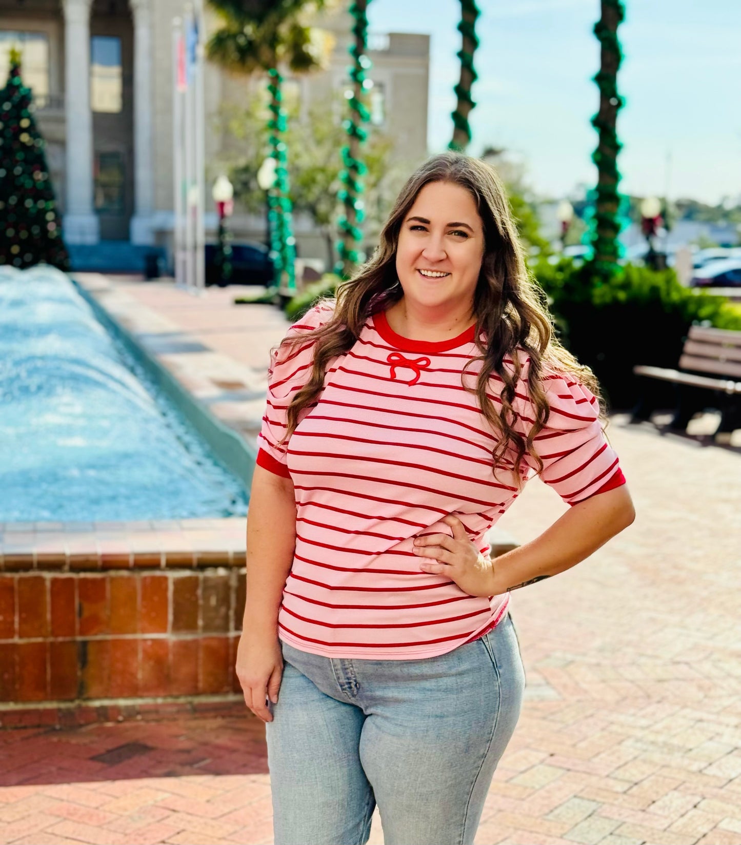 Holiday Sweetheart Top