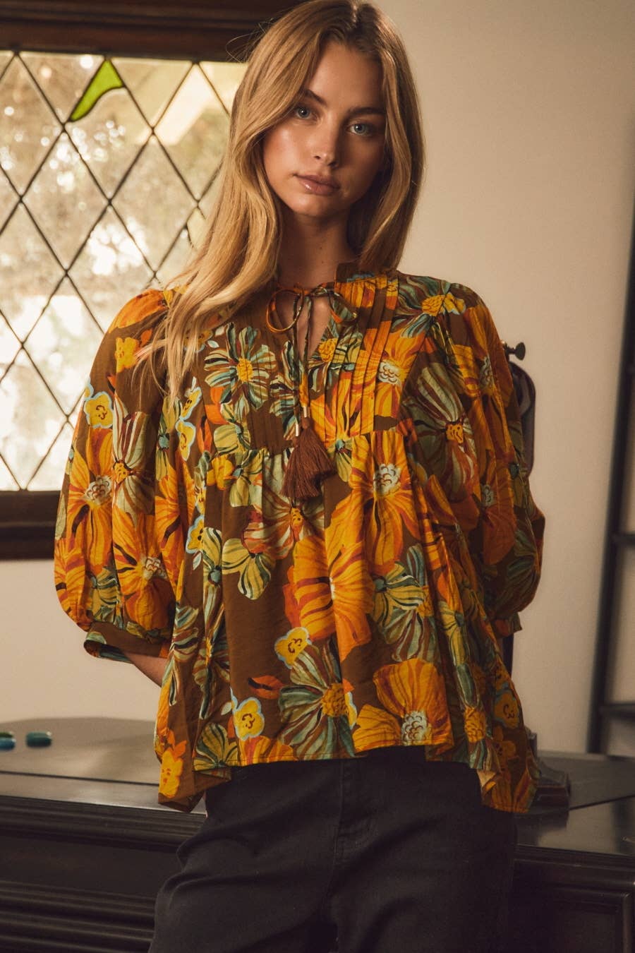 Marigold Meadow Blouse