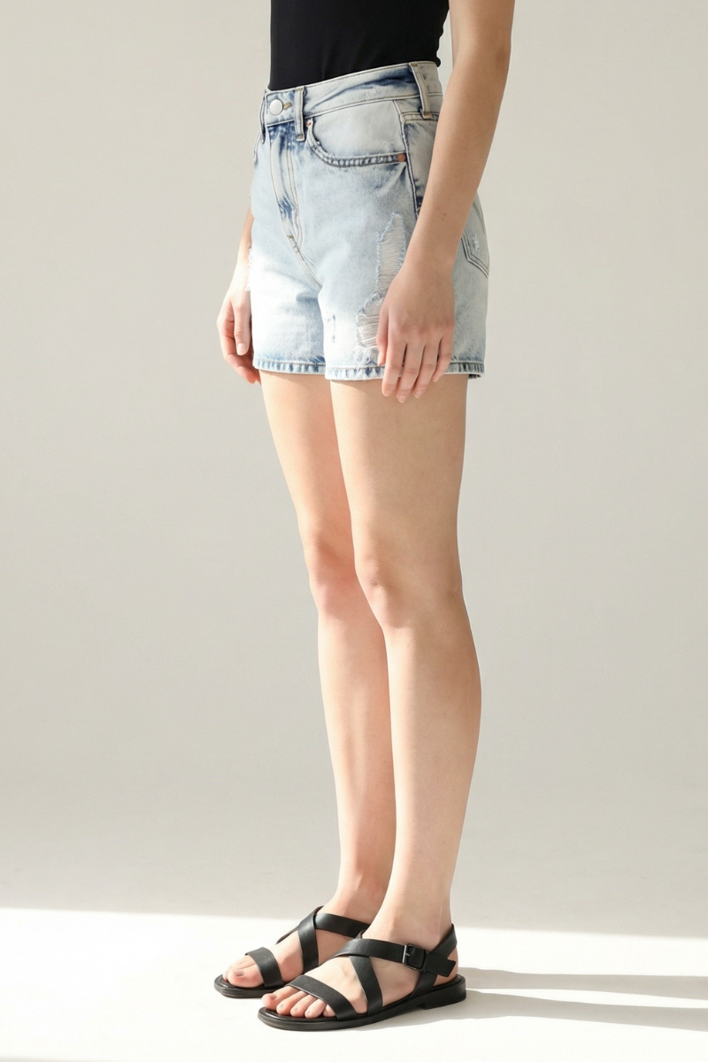 Wild Fade High-Rise Shorts