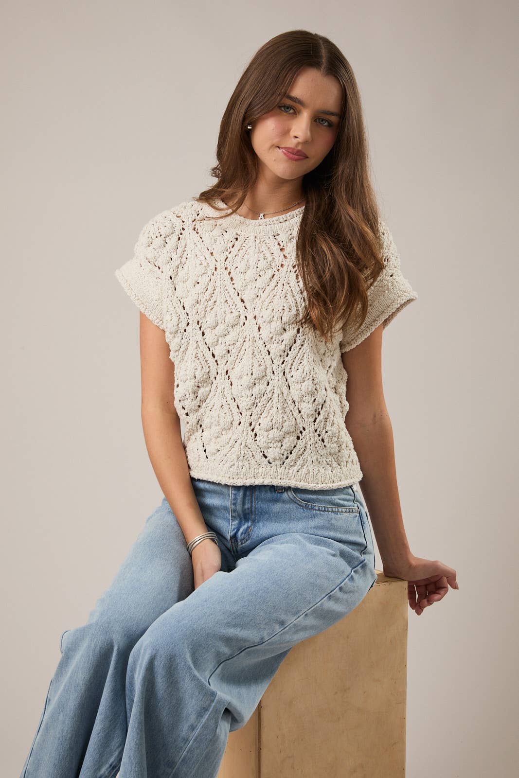 Boho Sweater Top