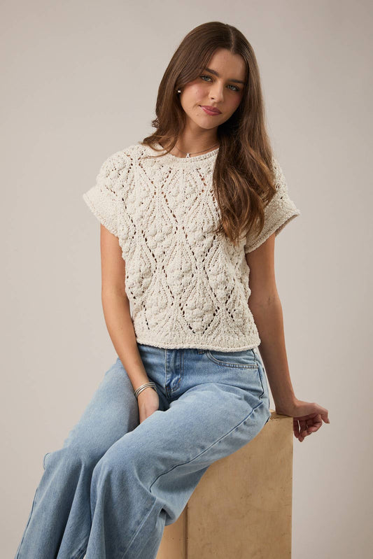 Boho Sweater Top