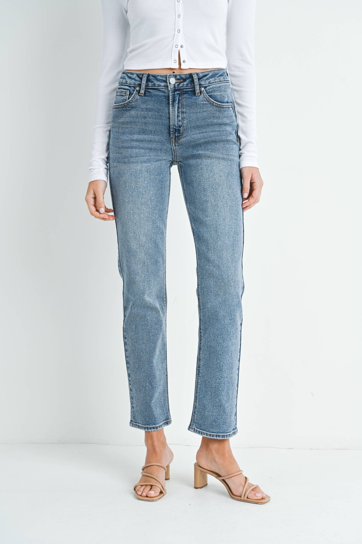 JBD JEANS -MED - Clean Stretch Straight