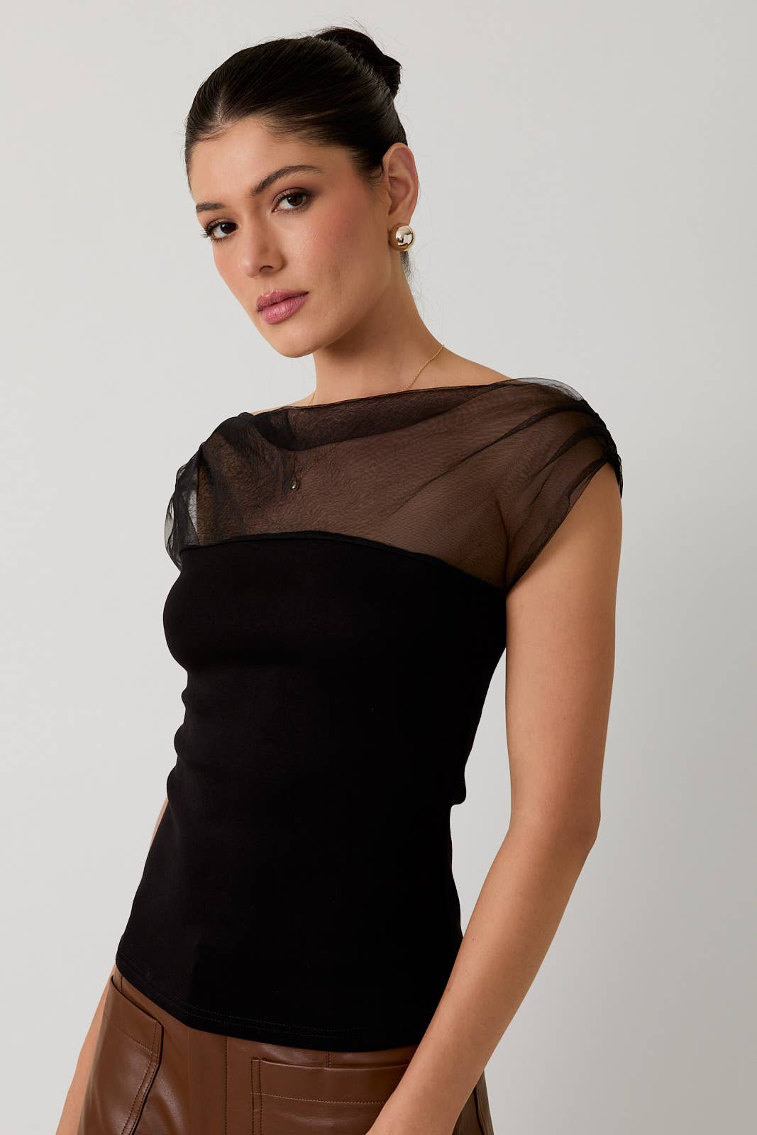 The Muse Mesh Top