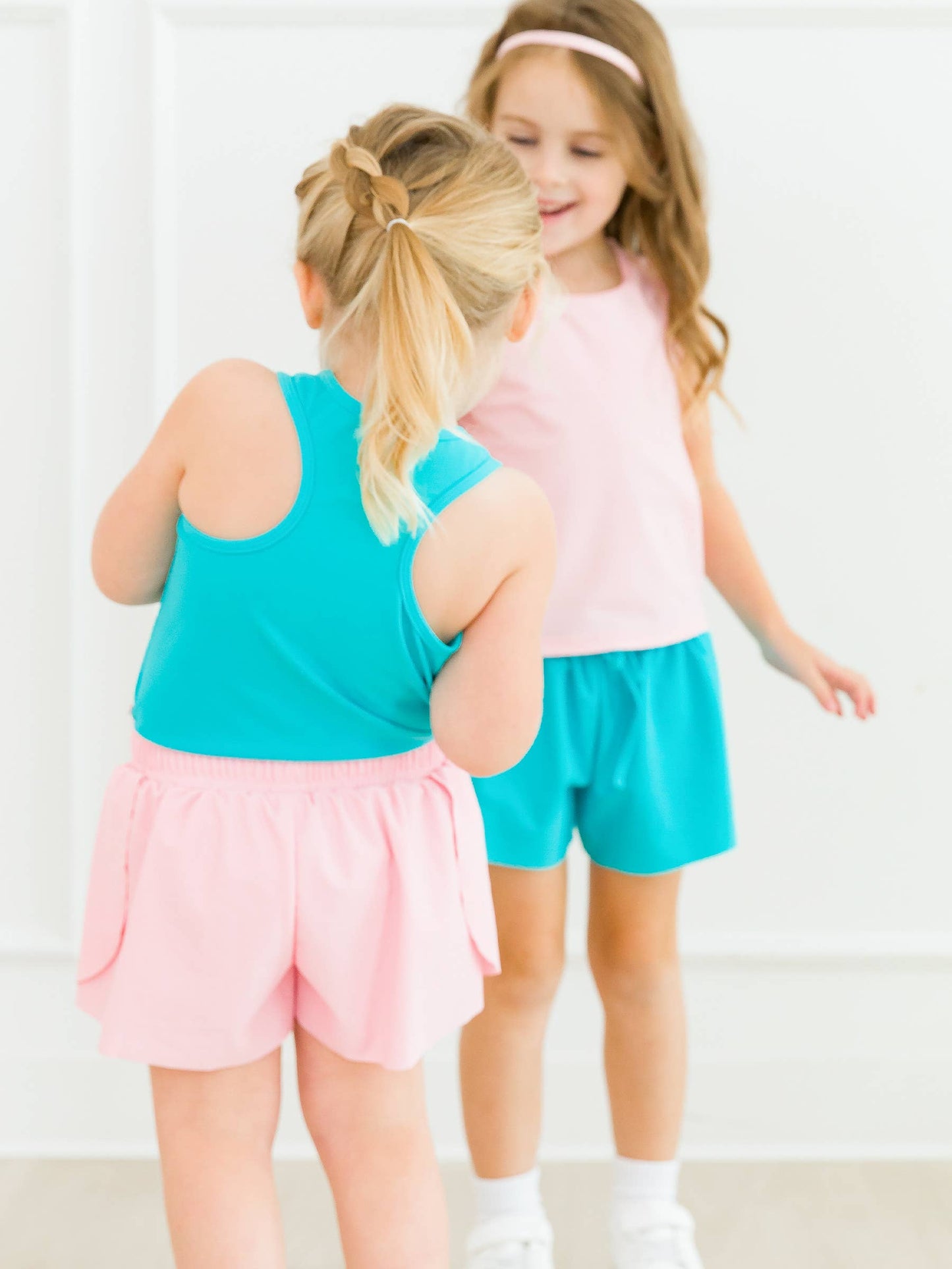 Girls Active Butterfly Shorts