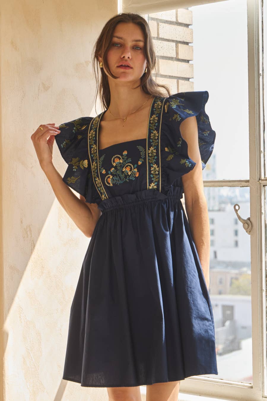 Indie Navy Dress