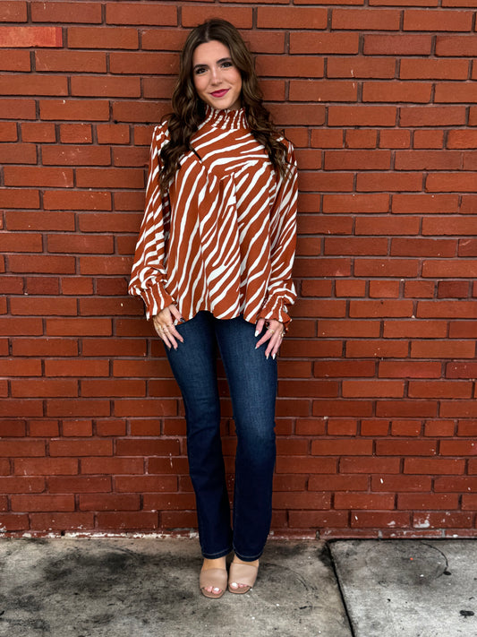 Wild Elegance Blouse