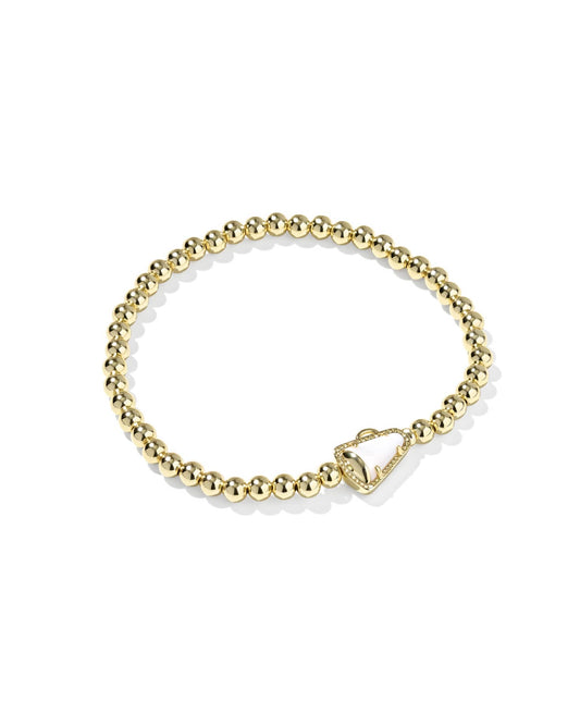 Cheer Gold Stretch Bracelet