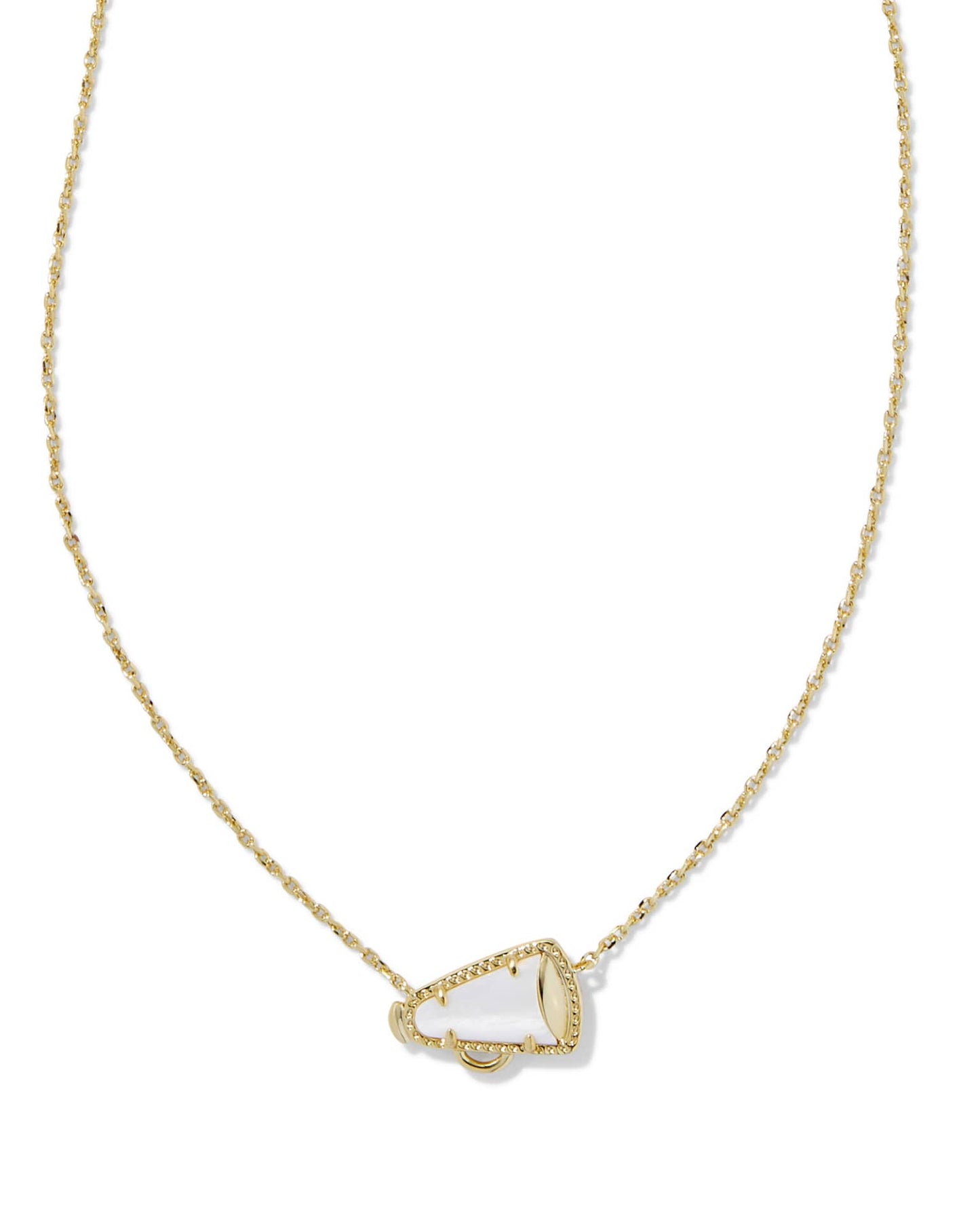 Cheer Gold Short Pendant Necklace