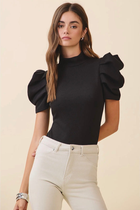 Black Statement Bodysuit